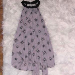 Open back free people tank